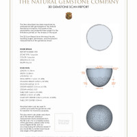 10.23 Ct.Tw.Total Carat Weight Cabochon Turquoise Pair from United States 3 D Scan Report