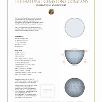 10.23 Ct.Tw.Total Carat Weight Cabochon Turquoise Pair from United States 3 D Scan Report