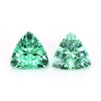1.60 Ct.Tw.Total Carat Weight Emerald Pair from Colombia Video