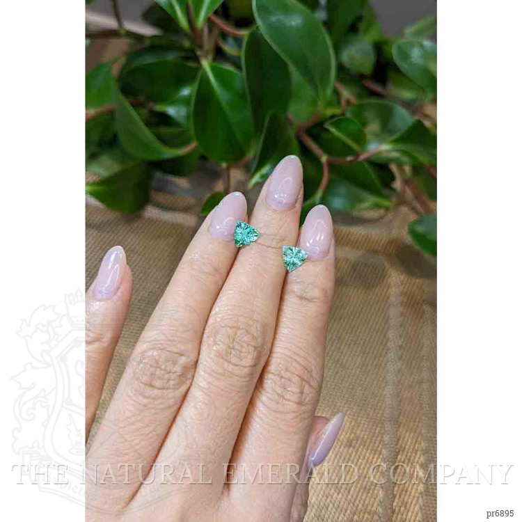 1.60 Ct.Tw. Emerald Pair from Colombia