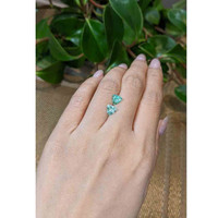 1.60&nbsp;Ct.Tw.Total Carat Weight Emerald Pair from Colombia Life Style