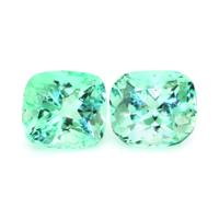 1.44 Ct.Tw.Total Carat Weight Emerald Pair from Colombia Video