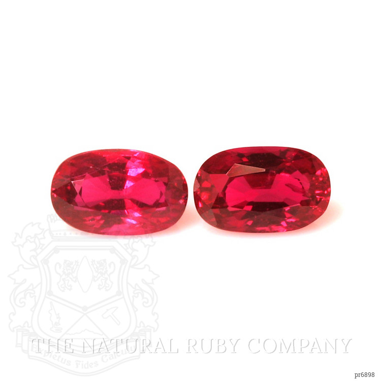 2.40 Ct.Tw. Ruby Pair from Mozambique
