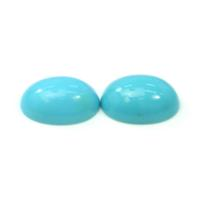 10.23&nbsp;Ct.Tw.Total Carat Weight Cabochon Turquoise Pair from United States Video