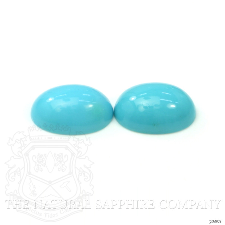 10.23 Ct.Tw. Cabochon Turquoise Pair from United States