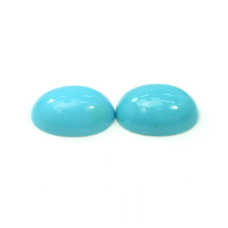 10.23 Ct.Tw. Cabochon Turquoise Pair from United States