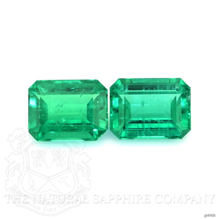 2.92 Ct.Tw. Emerald Pair from Zambia