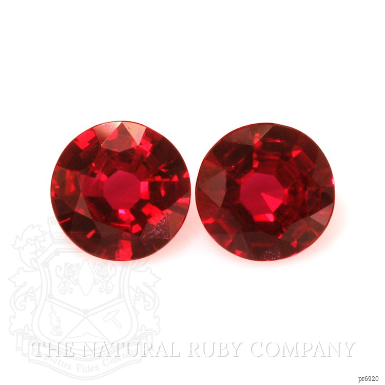 1.54 Ct.Tw. Ruby Pair from Mozambique
