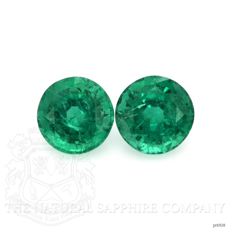 2.73 Ct.Tw. Emerald Pair from Zambia