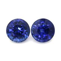 4.23&nbsp;Ct.Tw.Total Carat Weight Blue Sapphire Pair from Ceylon (Sri Lanka) Video