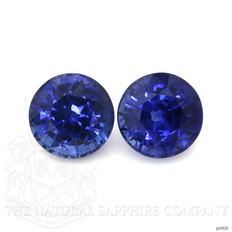 4.23 Ct.Tw. Blue Sapphire Pair from Ceylon (Sri Lanka)