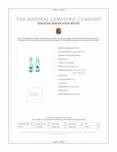 6.31 Ct.Tw.Total Carat Weight Blue Aquamarine Pair from Brazil Scan Report