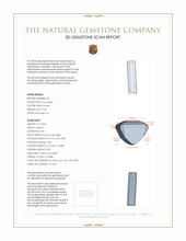 4.39&nbsp;Ct.Tw.Total Carat Weight Tourmaline Pair from Brazil 3 D Scan Report