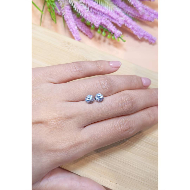 1.49 Ct.Tw. Aquamarine Pair from Brazil