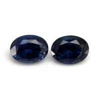 4.13&nbsp;Ct.Tw.Total Carat Weight Blue Sapphire Pair from Tanzania Video