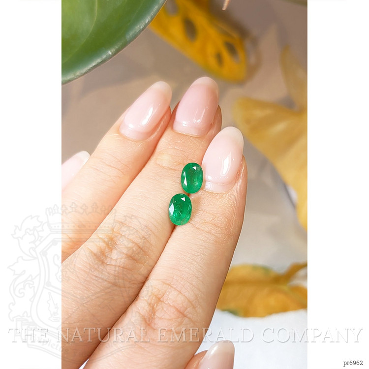 1.71 Ct.Tw. Emerald Pair from Brazil
