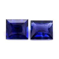 3.20&nbsp;Ct.Tw.Total Carat Weight Blue Sapphire Pair from Ceylon (Sri Lanka) Video