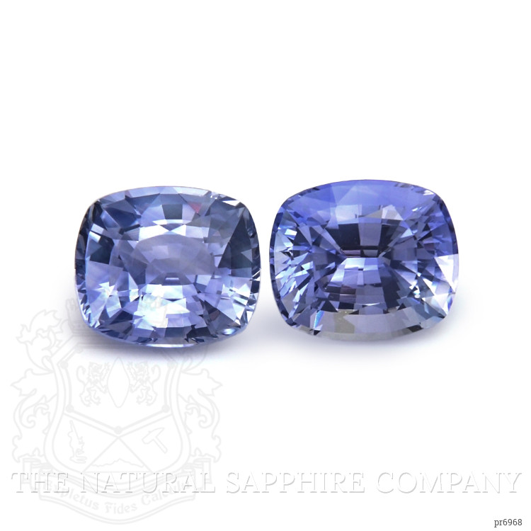6.16 Ct.Tw. Blue Sapphire Pair from Ceylon (Sri Lanka)