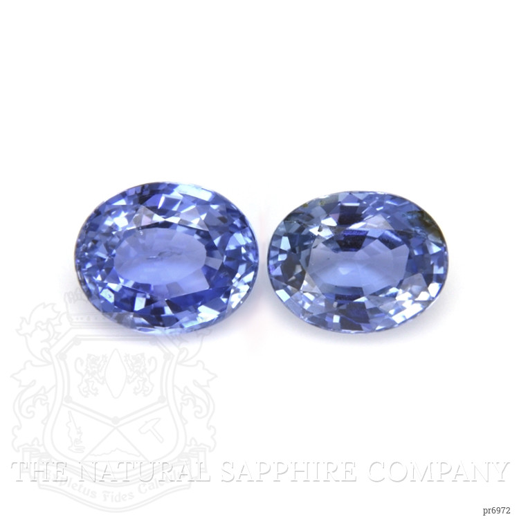 3.10 Ct.Tw. Blue Sapphire Pair from Ceylon (Sri Lanka)