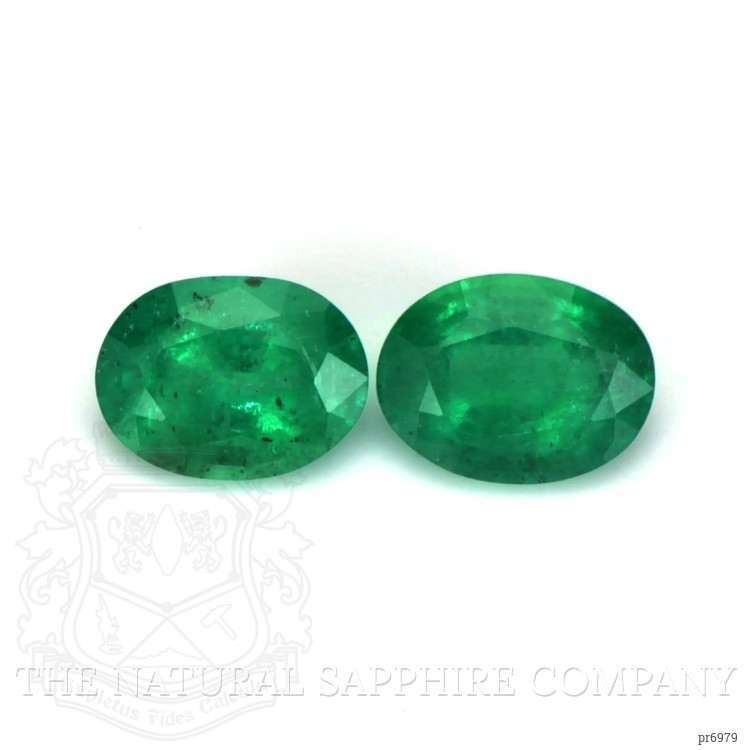3.39 Ct.Tw. Emerald Pair from Zambia