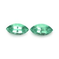 2.69 Ct.Tw.Total Carat Weight Emerald Pair from Brazil Video