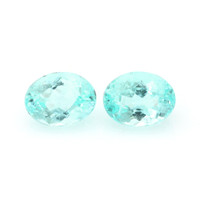 2.30 Ct.Tw.Total Carat Weight Paraiba Tourmaline Pair from Nigeria Video