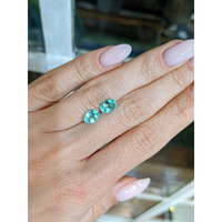 2.30 Ct.Tw.Total Carat Weight Paraiba Tourmaline Pair from Nigeria Life Style