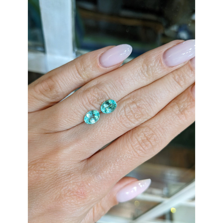 2.30 Ct.Tw. Paraiba Tourmaline Pair from Nigeria