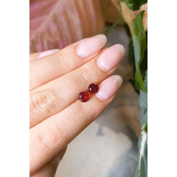 2.17&nbsp;Ct.Tw.Total Carat Weight Ruby Pair from Burma (Myanmar) Life Style