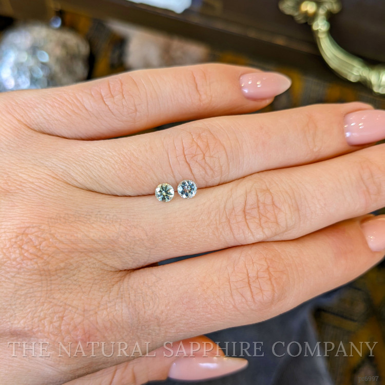 0.45 Ct.Tw. Paraiba Tourmaline Pair from Mozambique