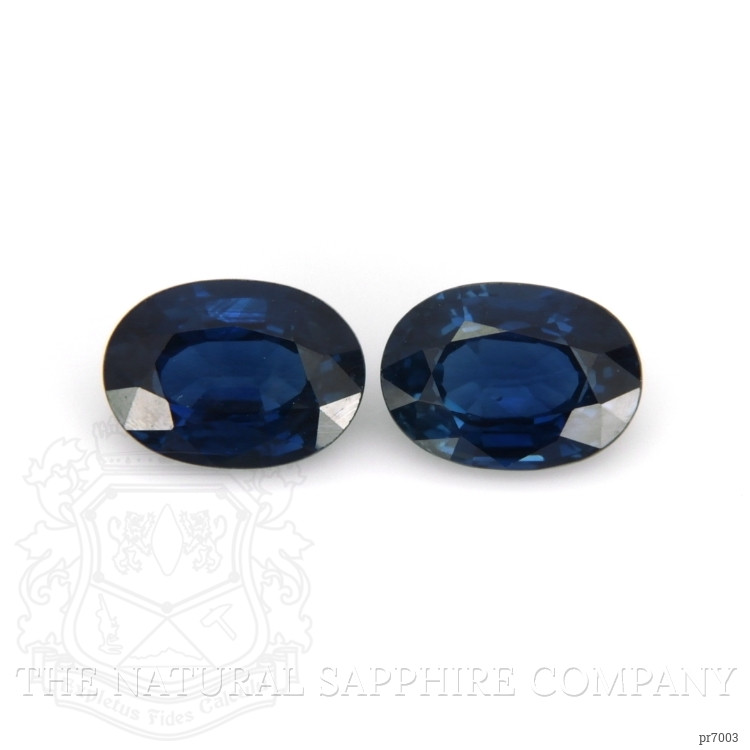 2.39 Ct.Tw. Blue Sapphire Pair from Ceylon (Sri Lanka)