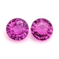 1.66&nbsp;Ct.Tw.Total Carat Weight Pink Sapphire Pair from Ceylon (Sri Lanka) Video