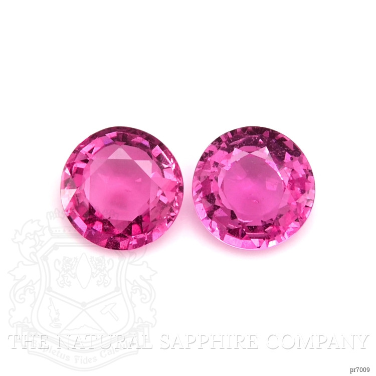 2.46 Ct.Tw. Pink Sapphire Pair from Ceylon (Sri Lanka)