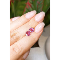 2.46&nbsp;Ct.Tw.Total Carat Weight Pink Sapphire Pair from Ceylon (Sri Lanka) Life Style