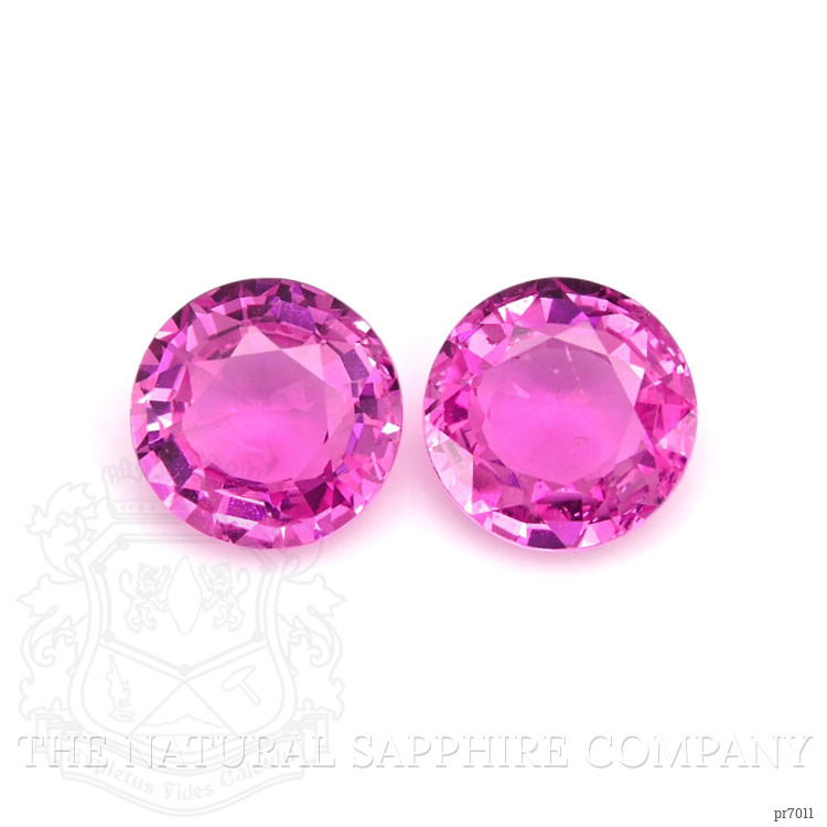 2.44 Ct.Tw. Pink Sapphire Pair from Ceylon (Sri Lanka)