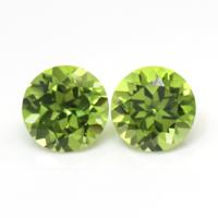 1.90 Ct.Tw.Total Carat Weight Peridot Pair from Pakistan Video