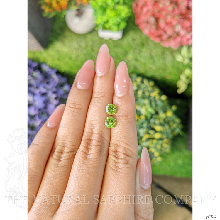 1.90 Ct.Tw. Peridot Pair from Pakistan