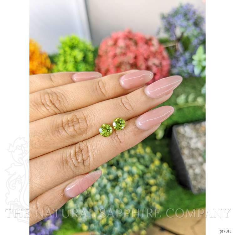 1.90 Ct.Tw. Peridot Pair from Pakistan