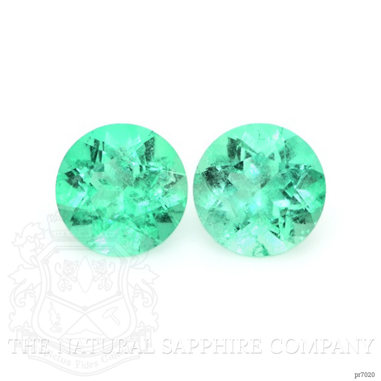 2.33 Ct.Tw. Emerald Pair from Colombia
