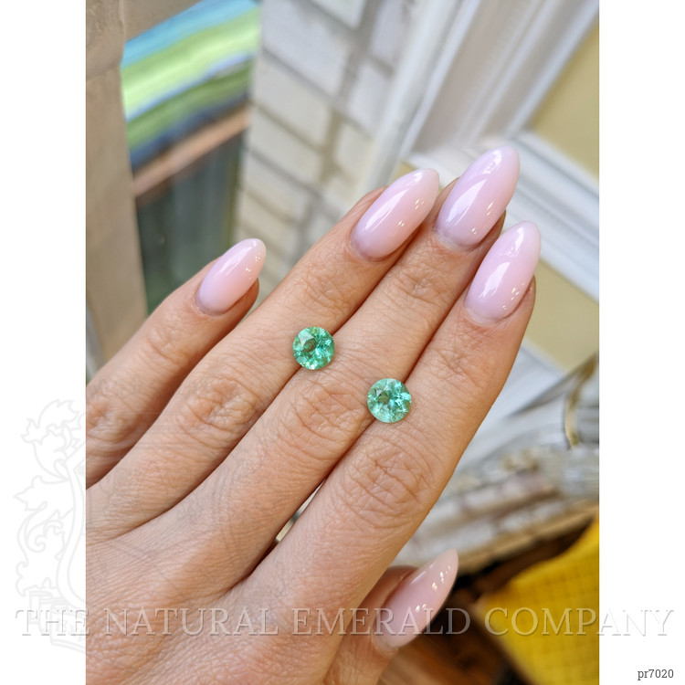2.33 Ct.Tw. Emerald Pair from Colombia