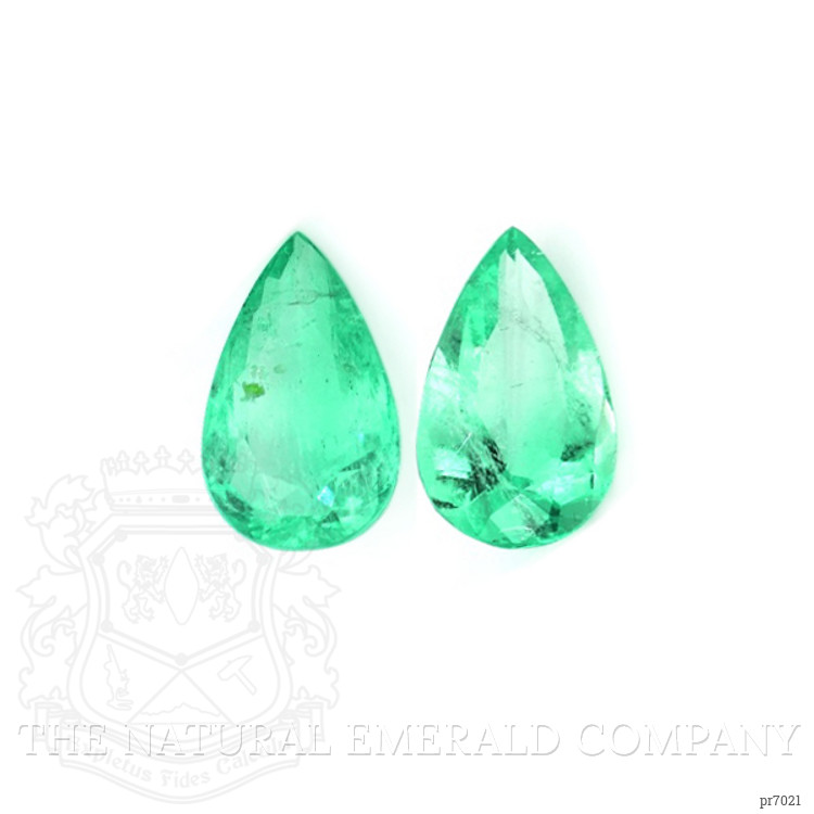 4.09 Ct.Tw. Emerald Pair from Colombia
