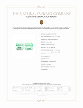 2.71 Ct.Tw.Total Carat Weight Emerald Pair from Colombia Scan Report