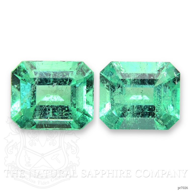 1.45 Ct.Tw. Emerald Pair from Colombia