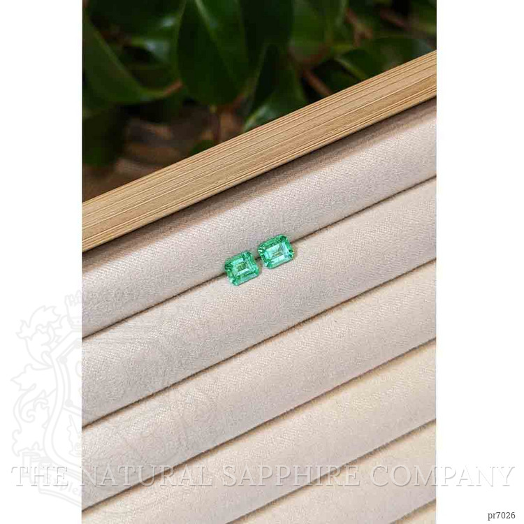1.45 Ct.Tw. Emerald Pair from Colombia
