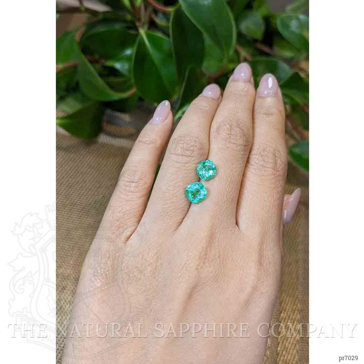 3.07 Ct.Tw. Emerald Pair from Colombia