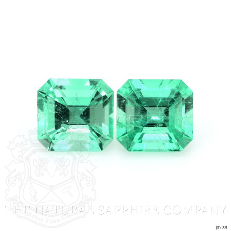 2.73 Ct.Tw. Emerald Pair from Colombia