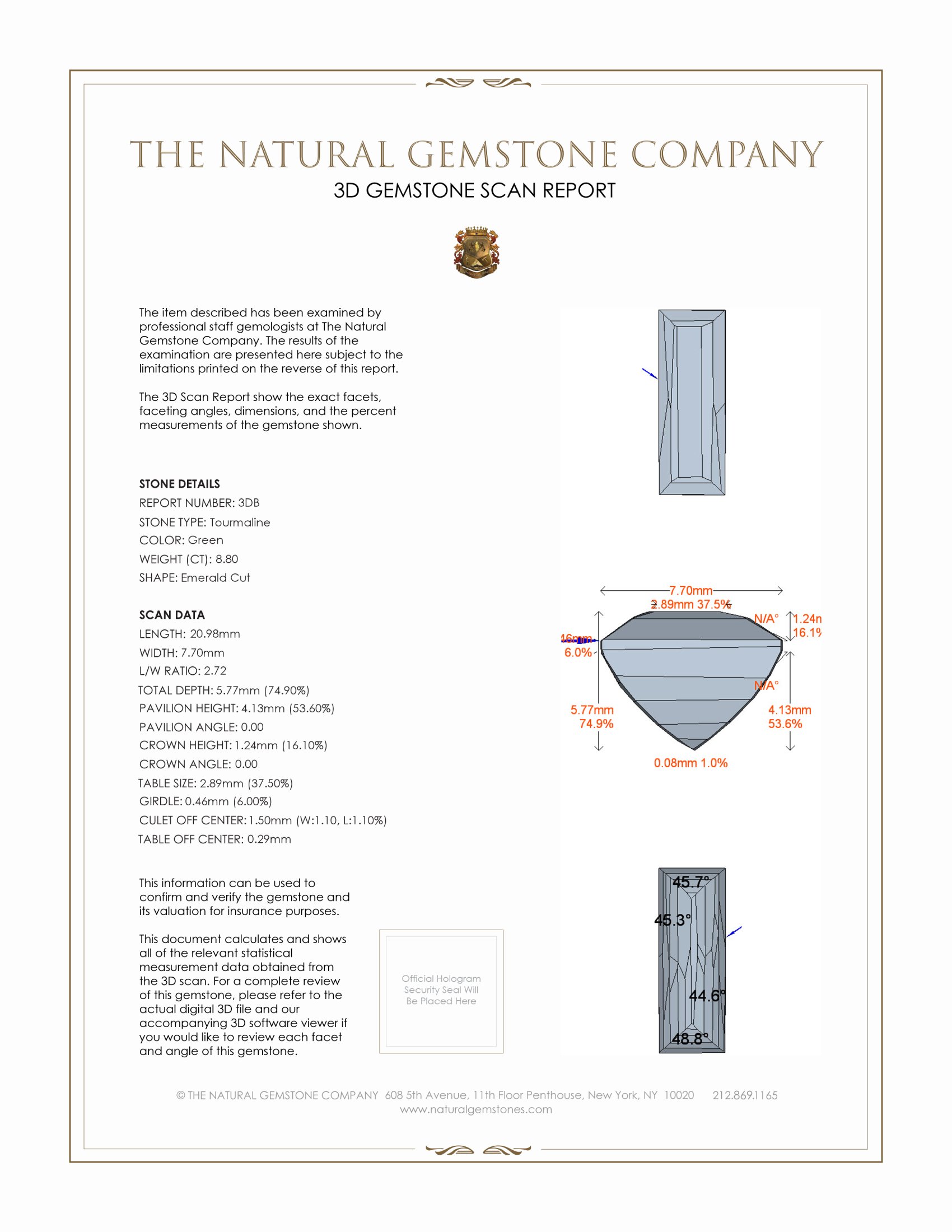 18.19 Ct.Tw. Tourmaline Pair from Mozambique