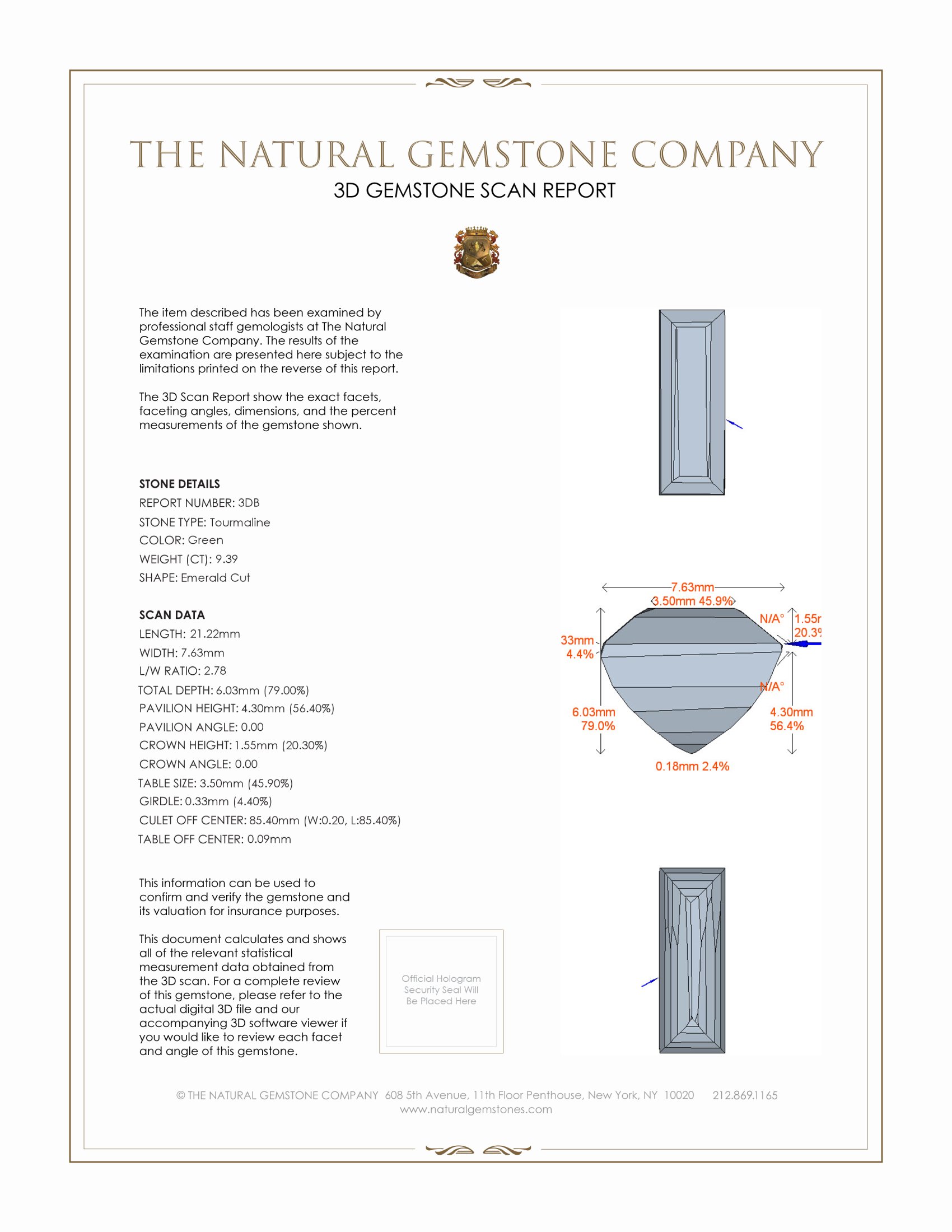 18.19 Ct.Tw. Tourmaline Pair from Mozambique