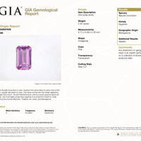 4.07 Ct.Tw.Total Carat Weight Pink Sapphire Pair from Madagascar Scan Report
