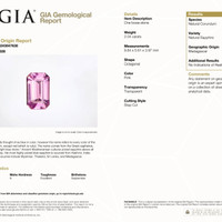 4.07 Ct.Tw.Total Carat Weight Pink Sapphire Pair from Madagascar Scan Report
